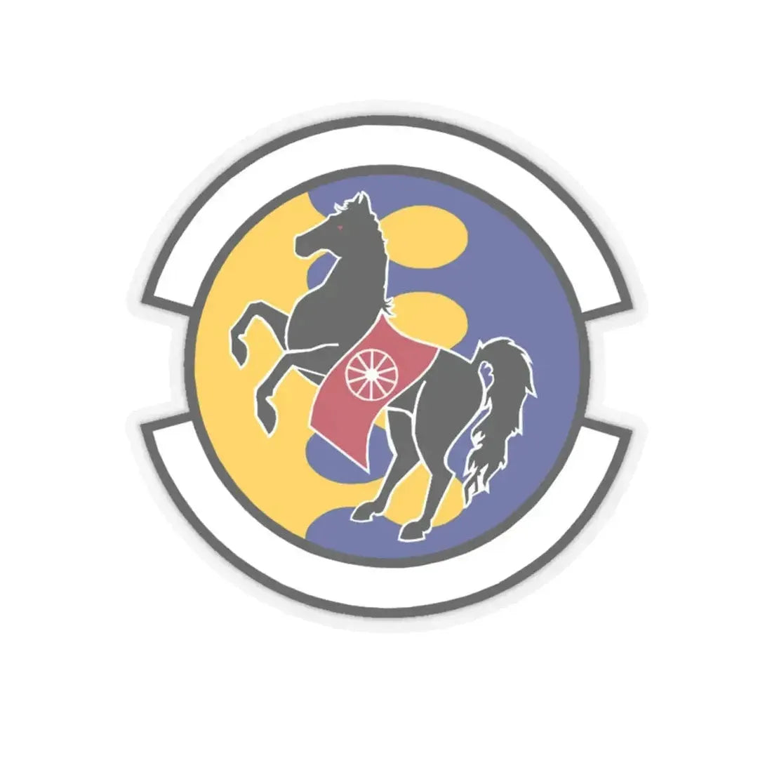 28 Logistics Readiness Squadron ACC (U.S. Air Force) STICKER Vinyl Kiss-Cut Decal 4 Inch Transparent - The Sticker Space