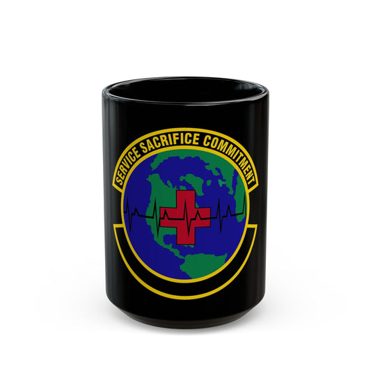 28 Operational Medical Readiness Squadron AFGSC (U.S. Air Force) Black Coffee Mug-15oz-The Sticker Space