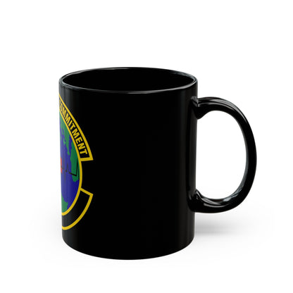 28 Operational Medical Readiness Squadron AFGSC (U.S. Air Force) Black Coffee Mug-The Sticker Space