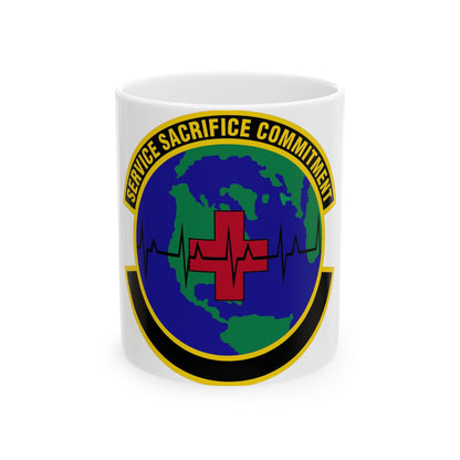 28 Operational Medical Readiness Squadron AFGSC (U.S. Air Force) White Coffee Mug-11oz-The Sticker Space