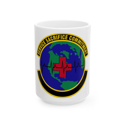 28 Operational Medical Readiness Squadron AFGSC (U.S. Air Force) White Coffee Mug-15oz-The Sticker Space