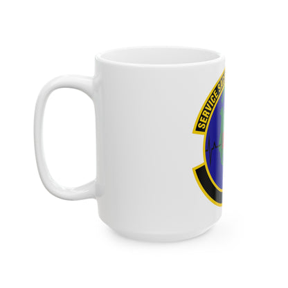 28 Operational Medical Readiness Squadron AFGSC (U.S. Air Force) White Coffee Mug-The Sticker Space