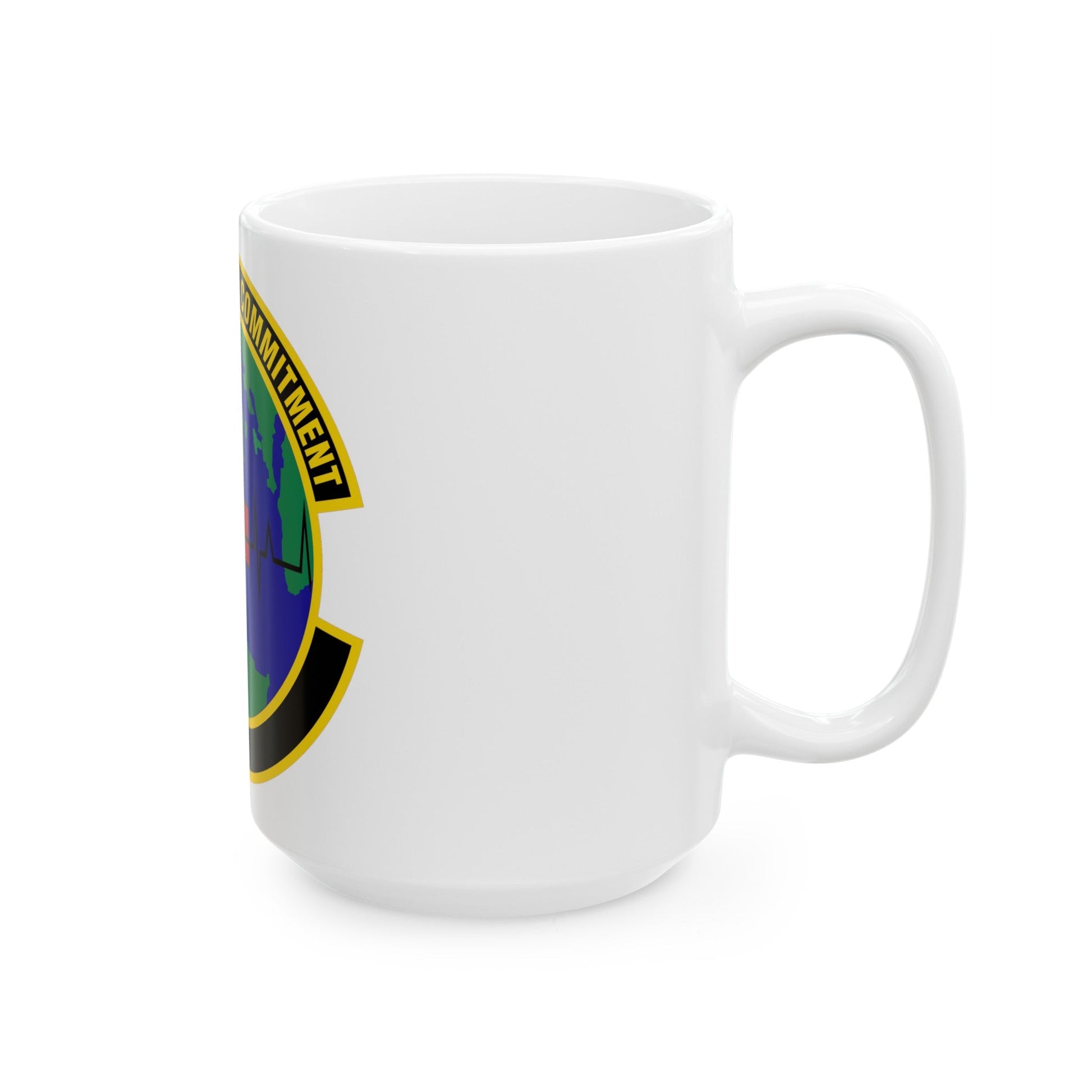 28 Operational Medical Readiness Squadron AFGSC (U.S. Air Force) White Coffee Mug-The Sticker Space