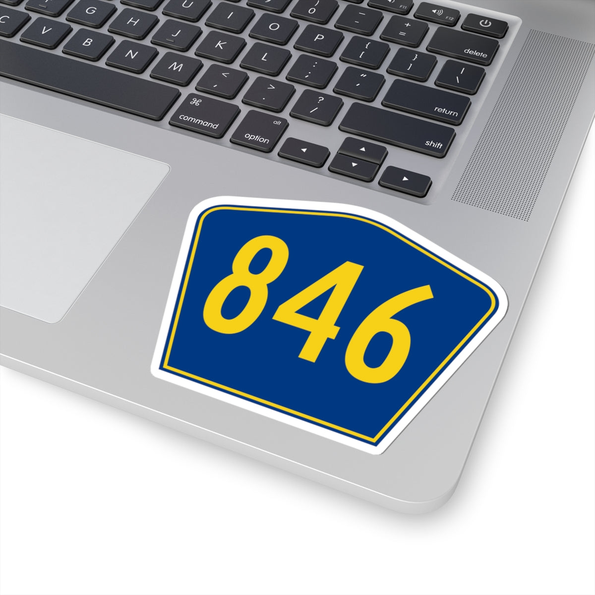 PR secondary 846 (Puerto Rico) (Road Sign) STICKER Vinyl Kiss-Cut Decal
