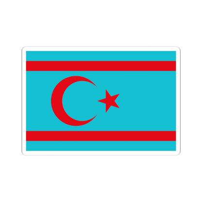 Flag of Syrian Turkmens (Syria) STICKER Vinyl Kiss-Cut Decal