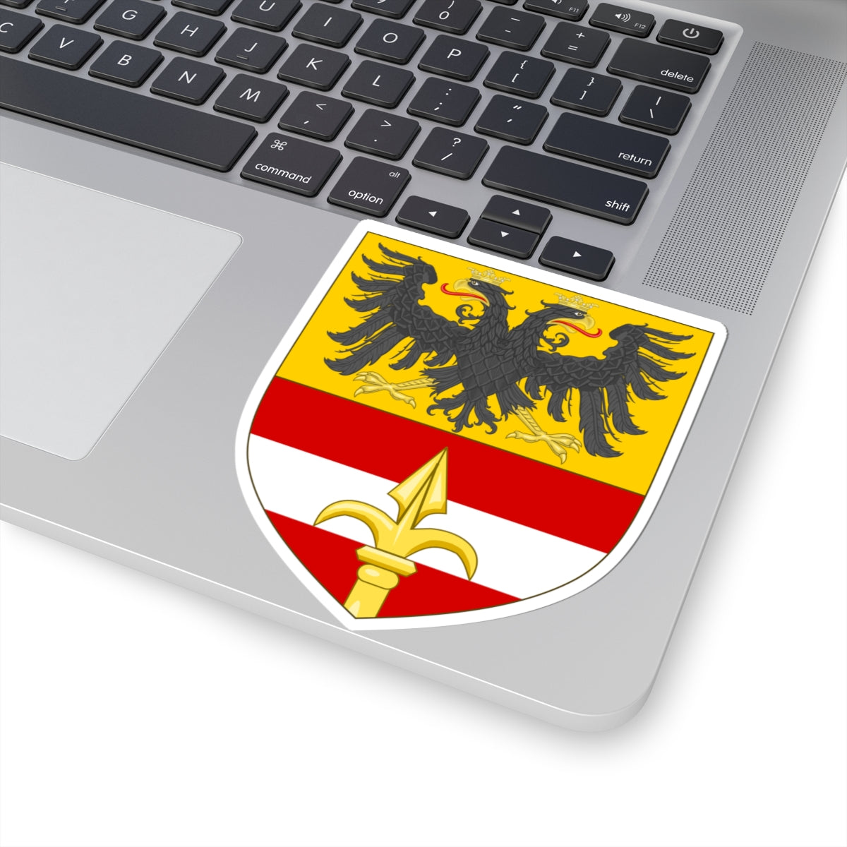 Arms of the Imperial Free City of Trieste (Slovenia) (Coat of Arms) STICKER Vinyl Kiss-Cut Decal