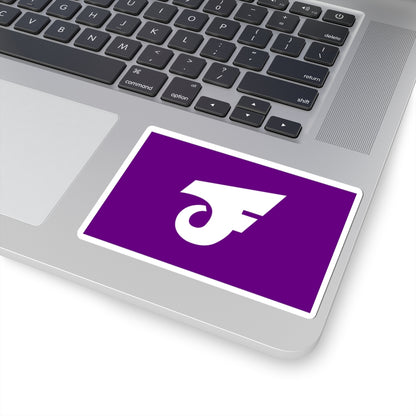 Flag of Shimotsuma Ibaraki (Japan) STICKER Vinyl Kiss-Cut Decal