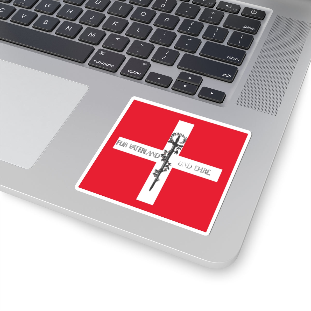 Swiss flag Bachmann 1815 (Switzerland) STICKER Vinyl Kiss-Cut Decal