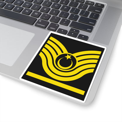 Army TUR OR 08 (Turkey) (Military Rank) STICKER Vinyl Kiss-Cut Decal