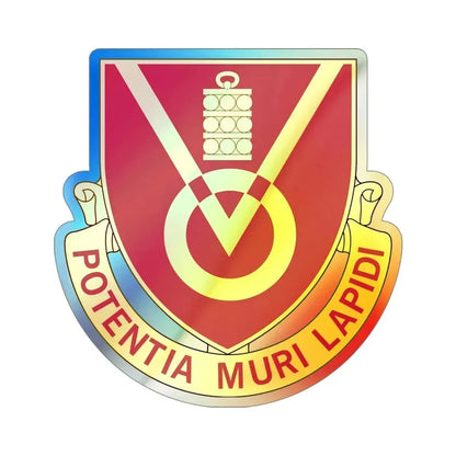 280th Artillery Regiment (U.S. Army) Holographic STICKER Die-Cut Vinyl Decal 4 Inch Holographic - The Sticker Space