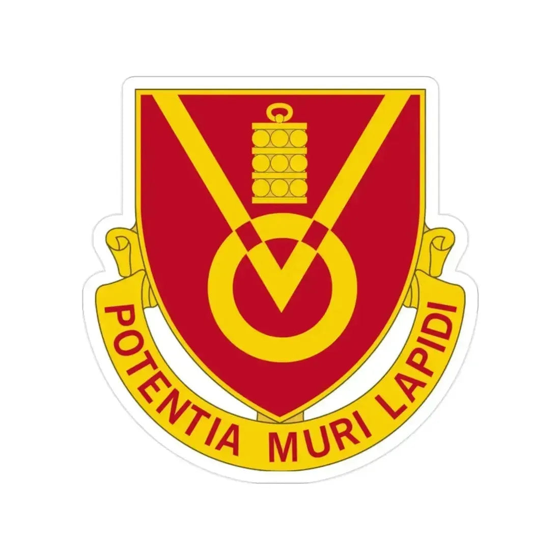 280th Artillery Regiment (U.S. Army) Transparent STICKER Die-Cut Vinyl Decal 2 Inch - The Sticker Space