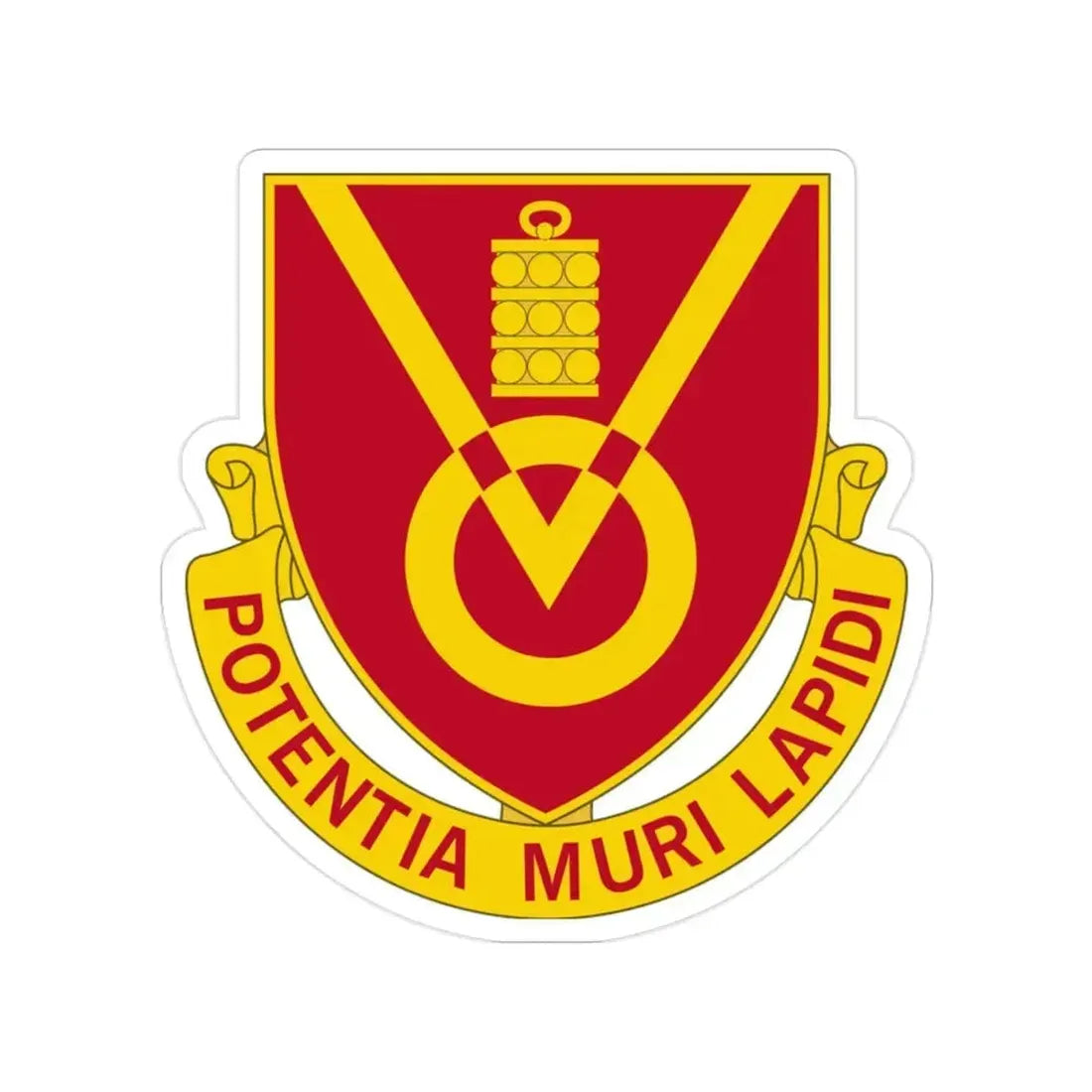 280th Artillery Regiment (U.S. Army) Transparent STICKER Die-Cut Vinyl Decal 2 Inch - The Sticker Space