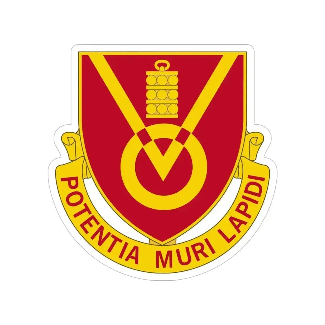 280th Artillery Regiment (U.S. Army) Transparent STICKER Die-Cut Vinyl Decal 6 Inch - The Sticker Space
