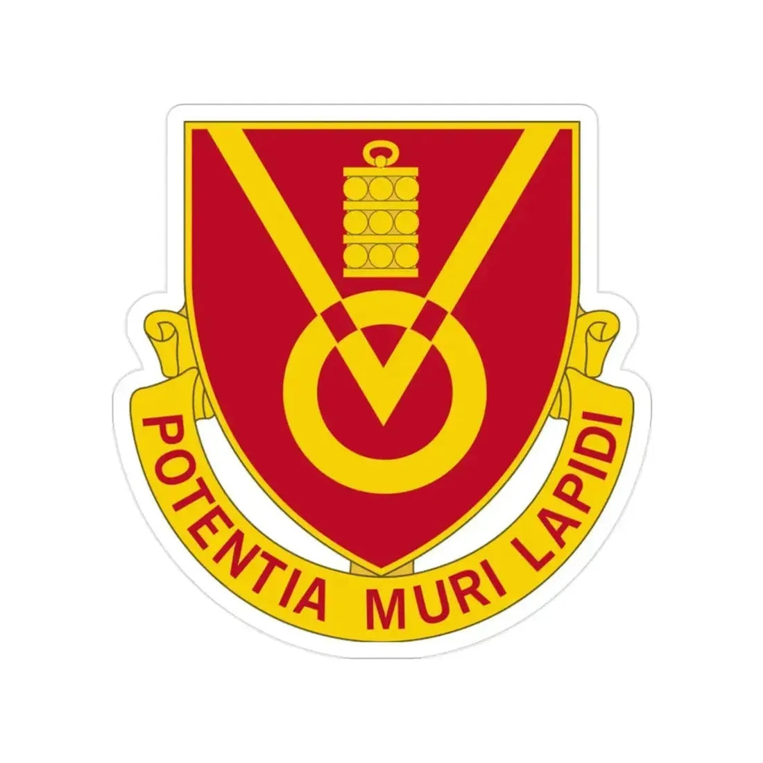 280th Artillery Regiment (U.S. Army) Transparent STICKER Die-Cut Vinyl Decal - The Sticker Space