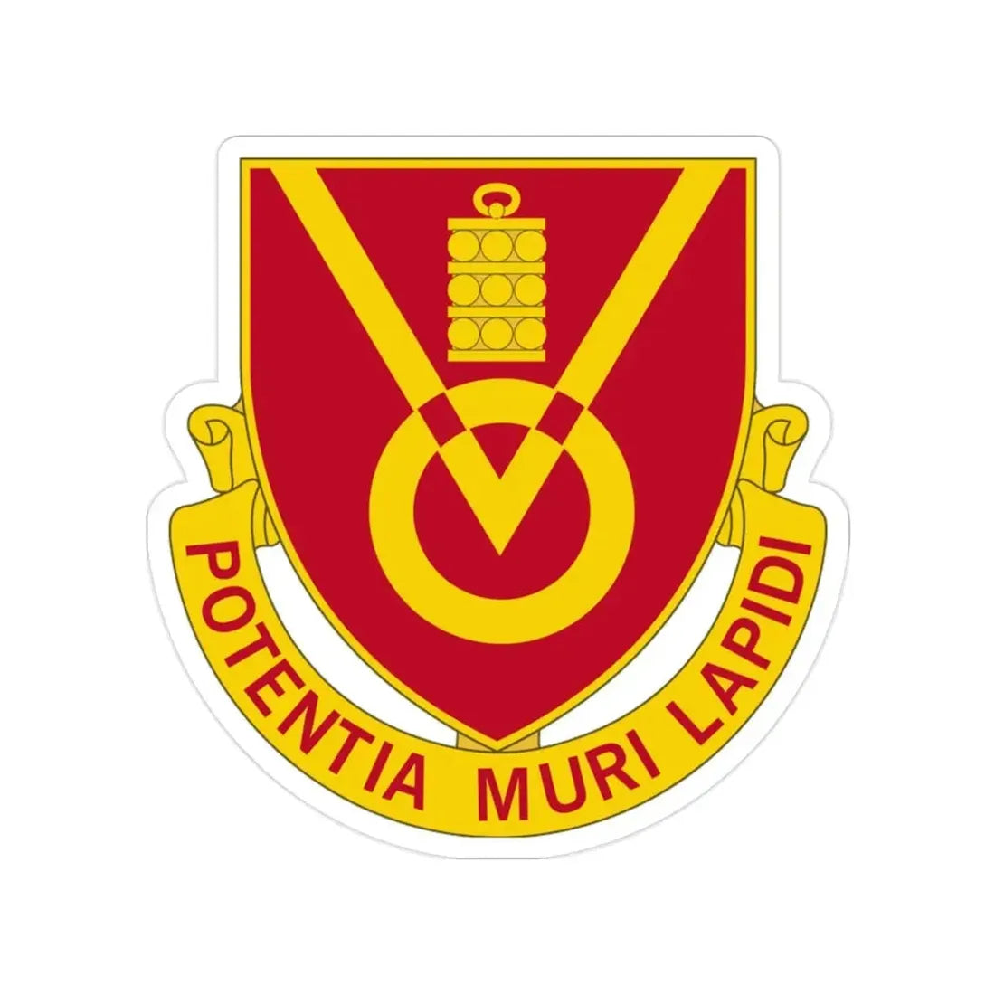 280th Artillery Regiment (U.S. Army) Transparent STICKER Die-Cut Vinyl Decal - The Sticker Space