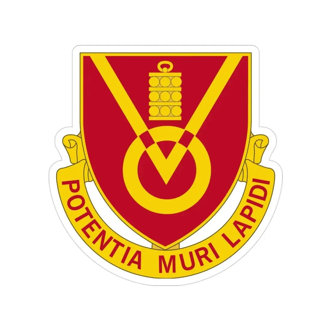 280th Artillery Regiment (U.S. Army) Transparent STICKER Die-Cut Vinyl Decal - The Sticker Space