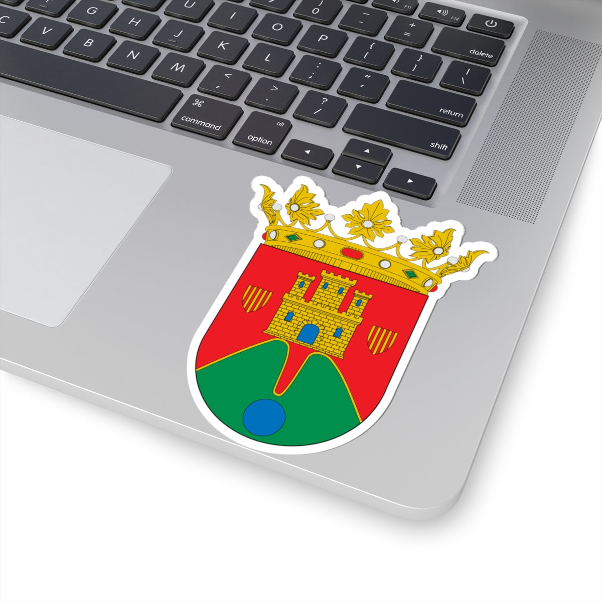 Escudo de Anento (Spain) (Coat of Arms) STICKER Vinyl Kiss-Cut Decal