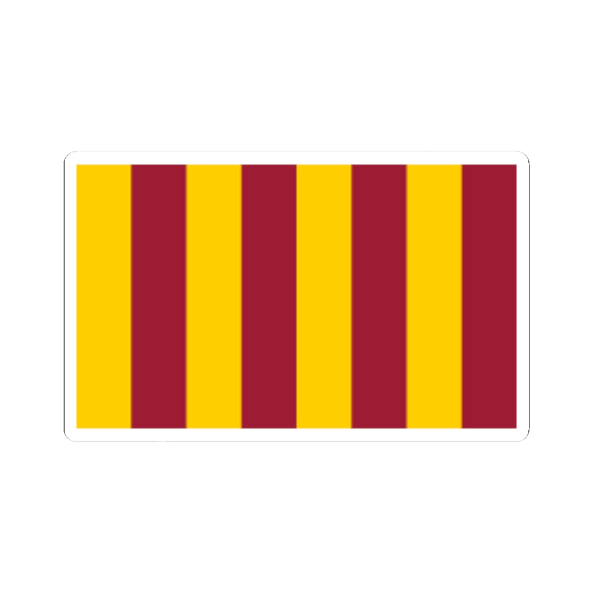 Flag of Northumbria 2015 (England) STICKER Vinyl Kiss-Cut Decal