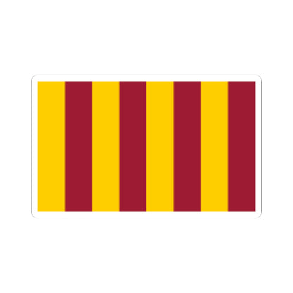 Flag of Northumbria 2015 (England) STICKER Vinyl Kiss-Cut Decal