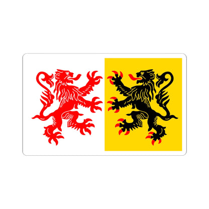 Flag of Hauts-de-France proposed design (France) STICKER Vinyl Kiss-Cut Decal