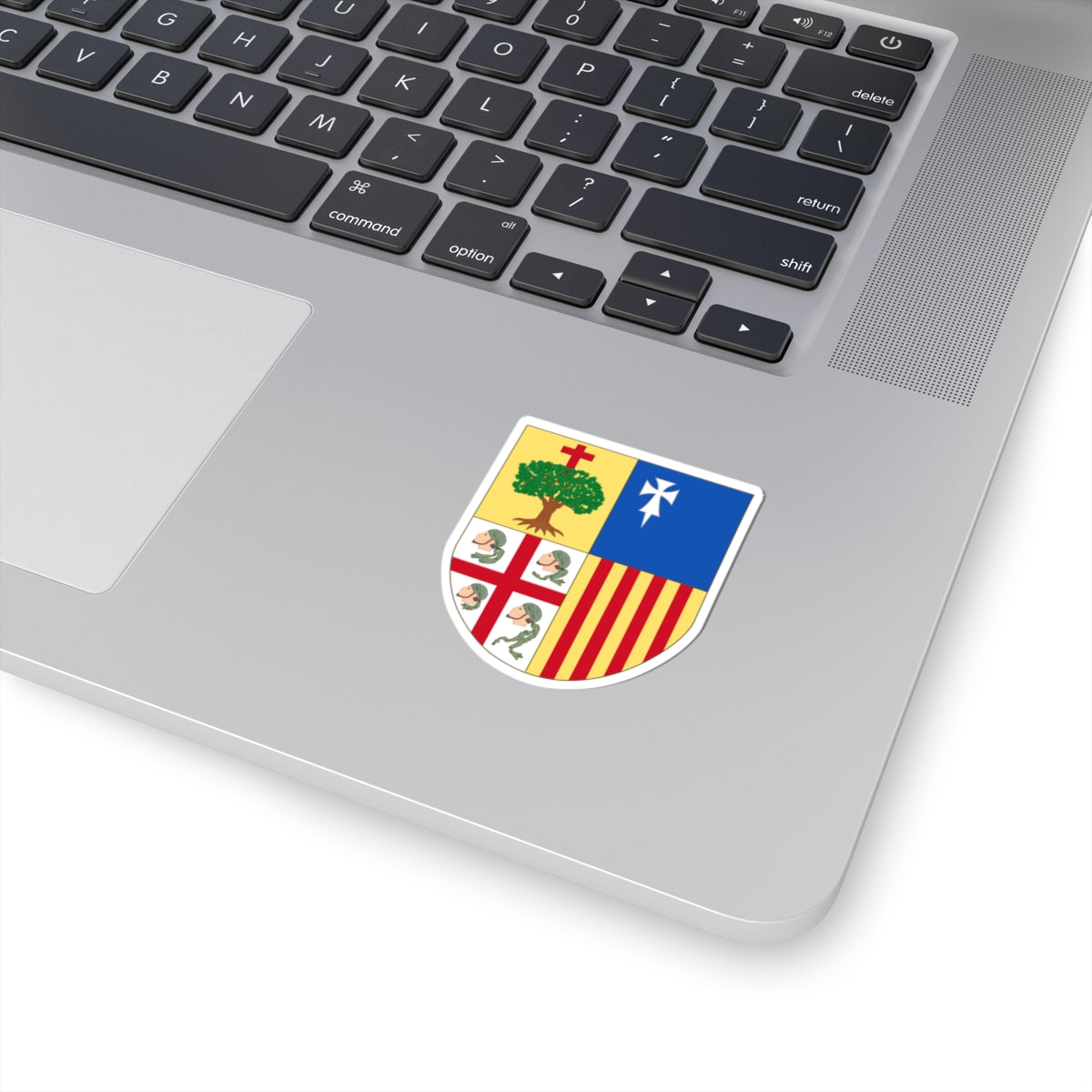 Shield of Aragon (Spain) (Coat of Arms) STICKER Vinyl Kiss-Cut Decal