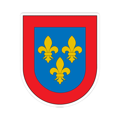 Armas de Borbón-Anjou (Spain) (Coat of Arms) STICKER Vinyl Kiss-Cut Decal