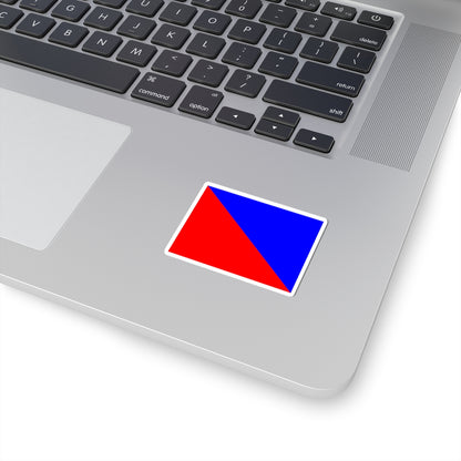 Flag of the Military Police Corps (Israel) STICKER Vinyl Kiss-Cut Decal