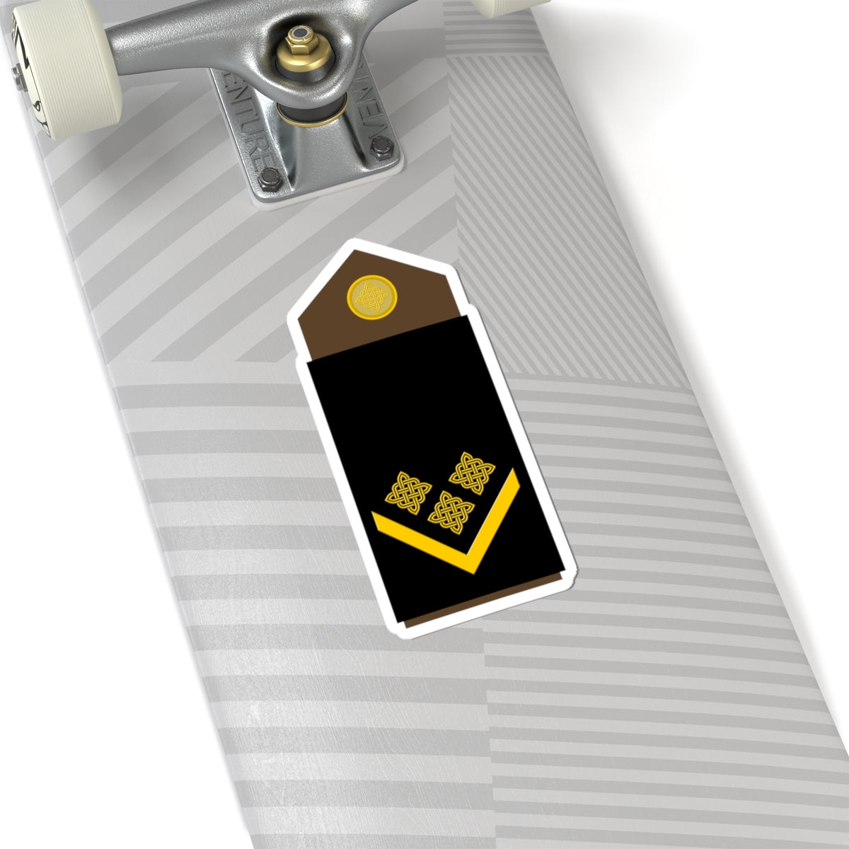 Army HRV OR 06 (Croatia) (Military Rank) STICKER Vinyl Kiss-Cut Decal