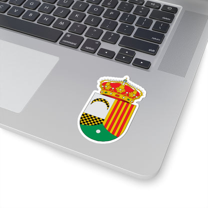 Escudo de Erla (Spain) (Coat of Arms) STICKER Vinyl Kiss-Cut Decal