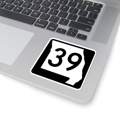 MO-39 (Missouri) (Road Sign) STICKER Vinyl Kiss-Cut Decal