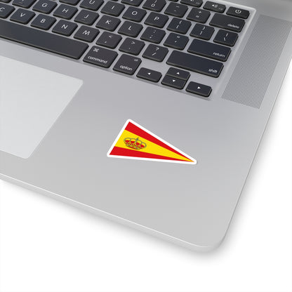 Flag-of rcmediterraneo (Spain) STICKER Vinyl Kiss-Cut Decal