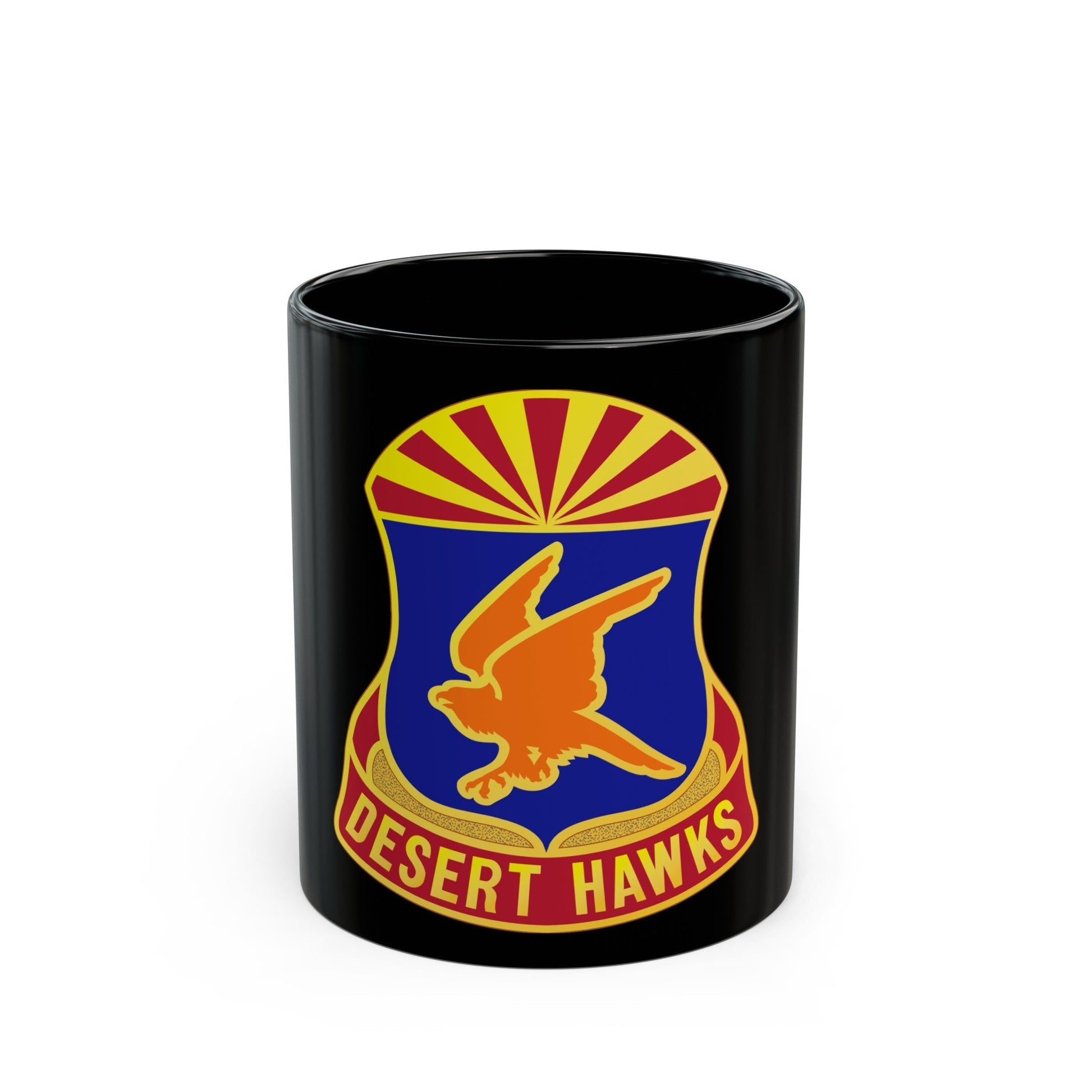 285 Aviation Regiment (U.S. Army) Black Coffee Mug-11oz-The Sticker Space