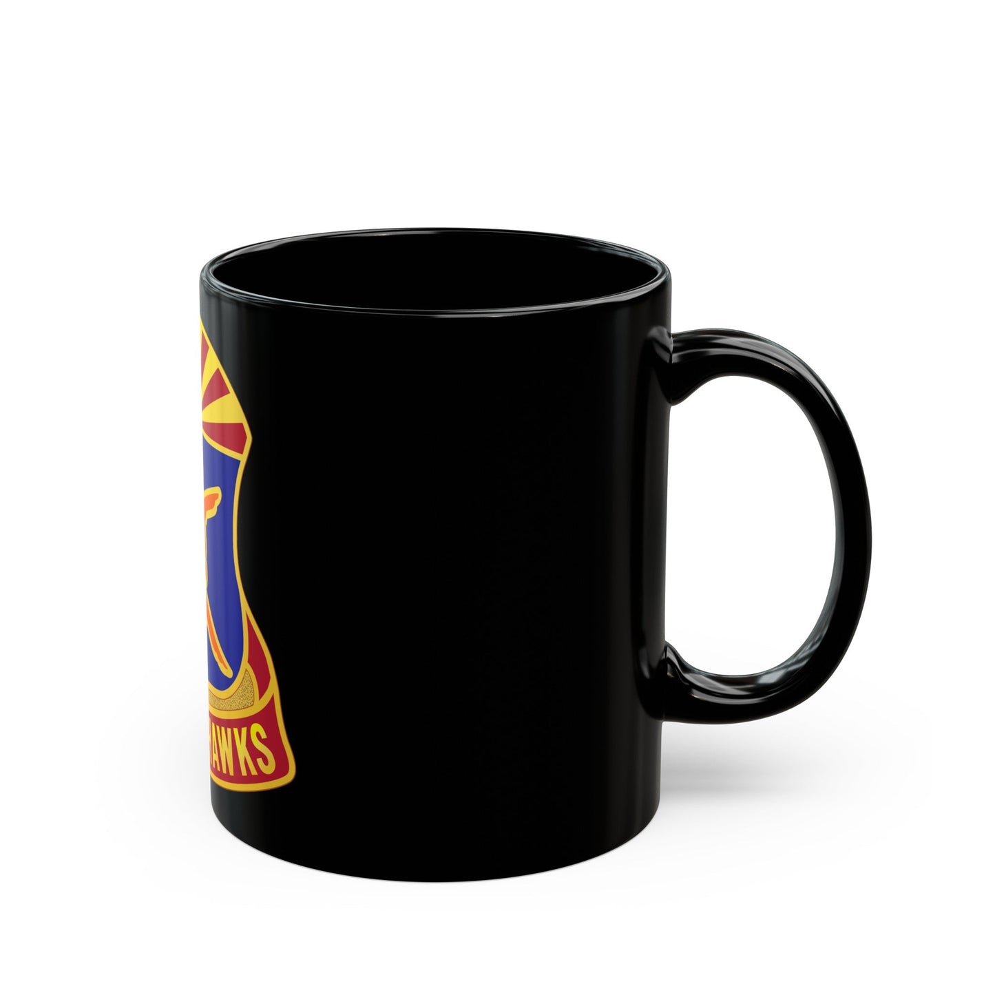 285 Aviation Regiment (U.S. Army) Black Coffee Mug-The Sticker Space