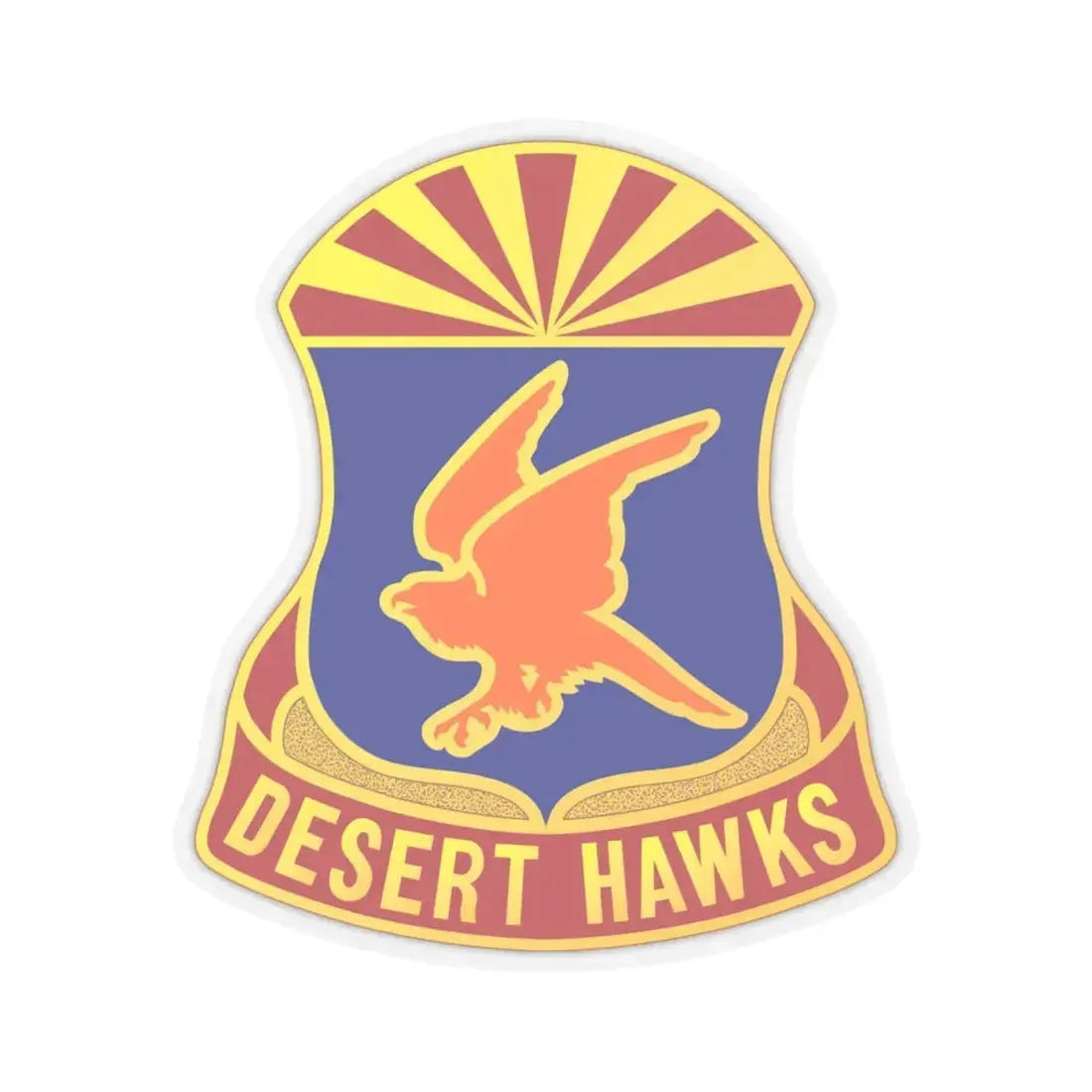 285 Aviation Regiment (U.S. Army) STICKER Vinyl Kiss-Cut Decal 4 Inch Transparent - The Sticker Space