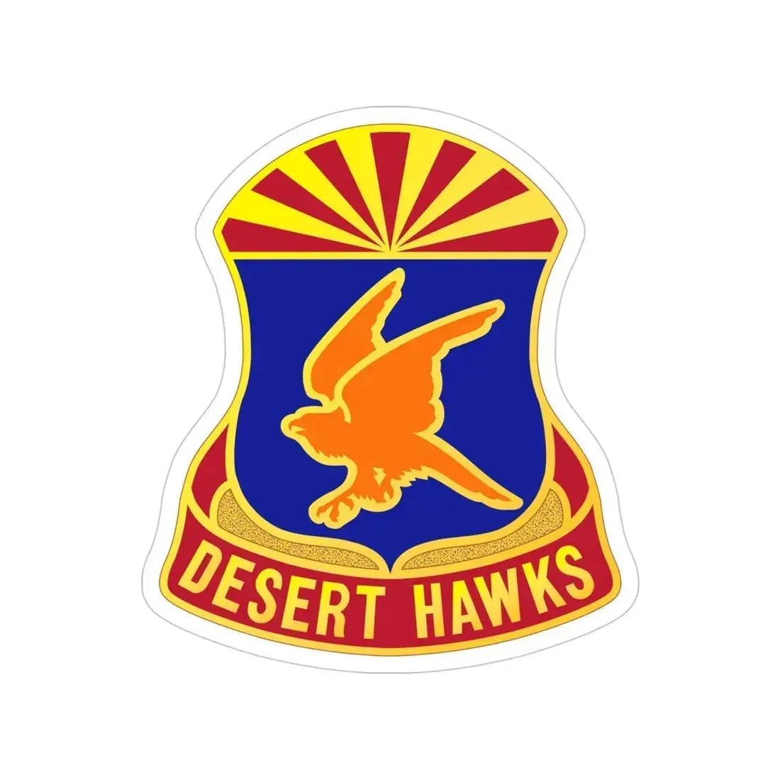 285 Aviation Regiment (U.S. Army) Transparent STICKER Die-Cut Vinyl Decal 4 Inch - The Sticker Space