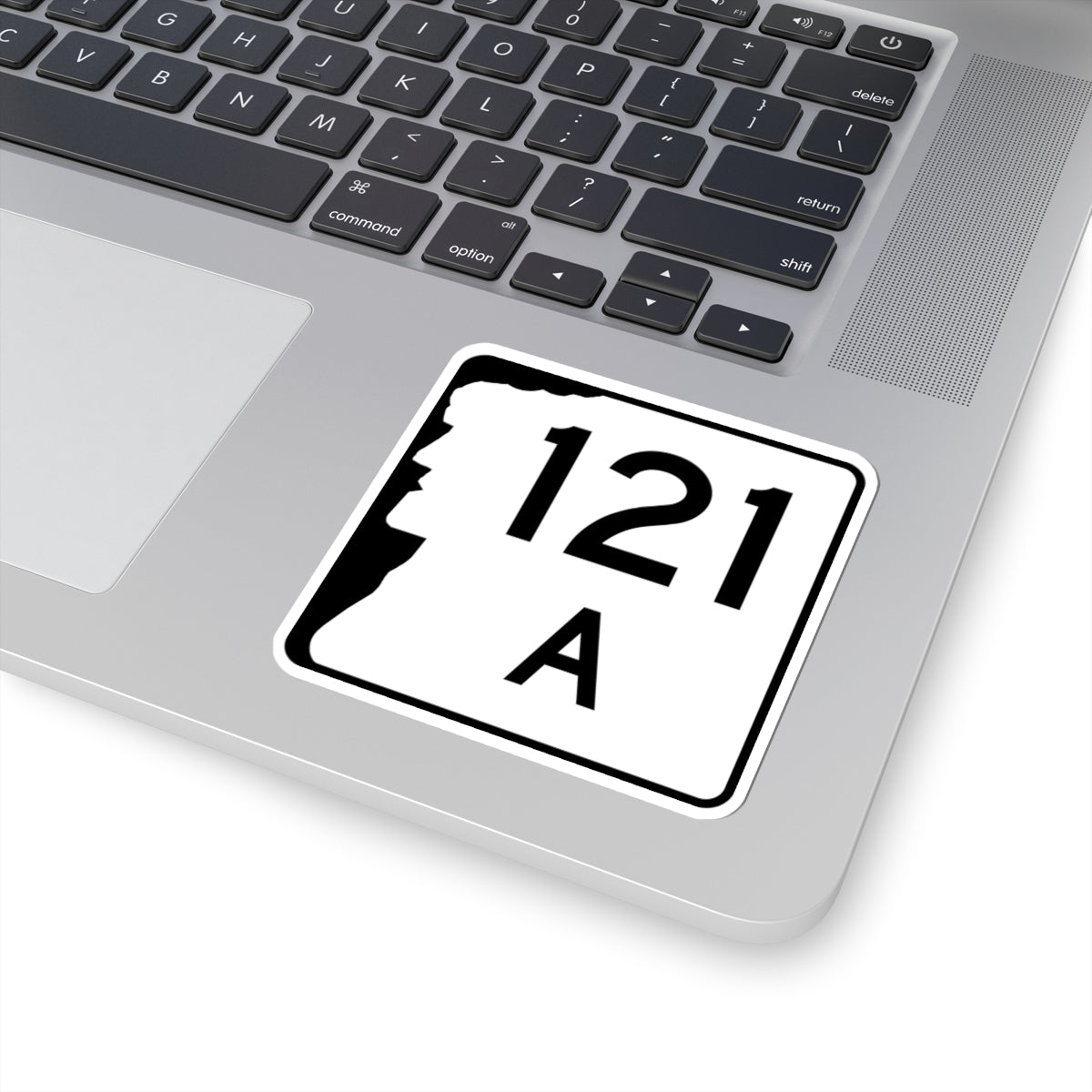 NH Route 121A (New Hampshire) (Road Sign) STICKER Vinyl Kiss-Cut Decal