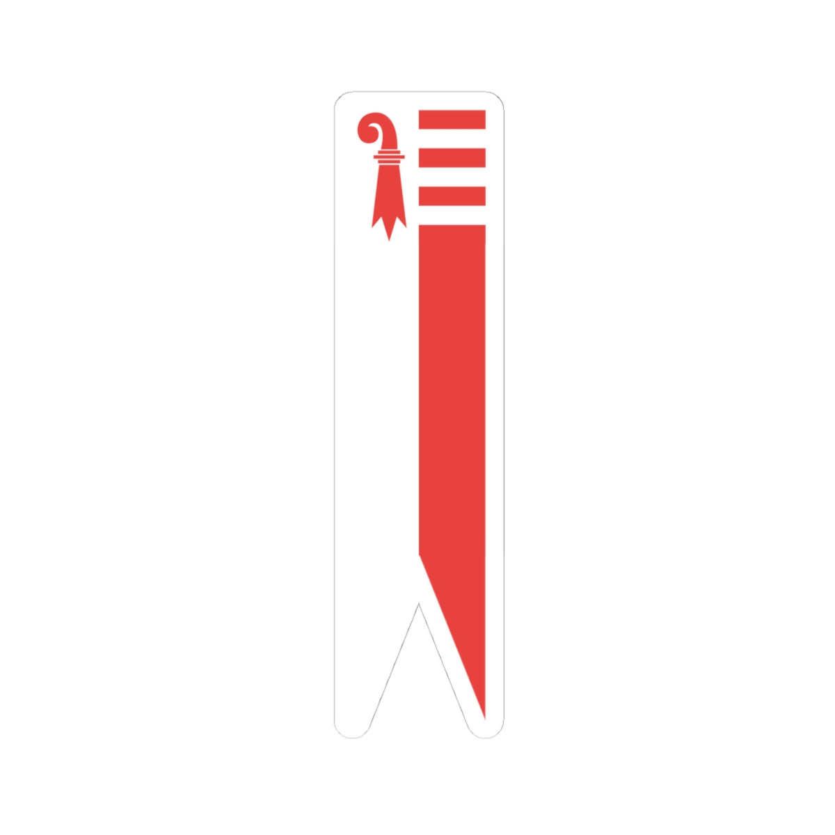 JU Oriflamme (Switzerland) STICKER Vinyl Kiss-Cut Decal
