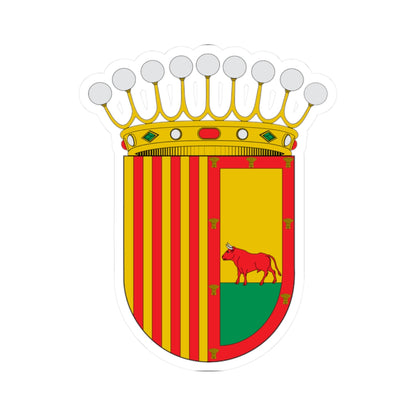 Escudo de Atarés (Spain) (Coat of Arms) STICKER Vinyl Kiss-Cut Decal