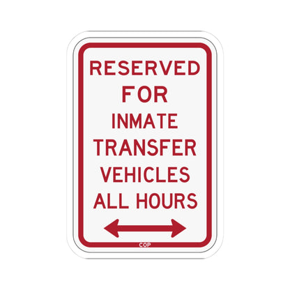 PBOT Road sign P4130D (Oregon) (Road Sign) STICKER Vinyl Kiss-Cut Decal
