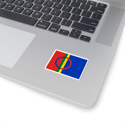Sami flag (Sweden) STICKER Vinyl Kiss-Cut Decal