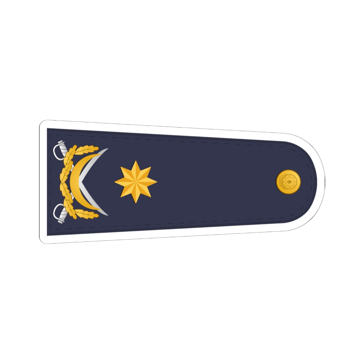 Kontr admiral DSX (Azerbaijan) (Military Rank) STICKER Vinyl Kiss-Cut Decal