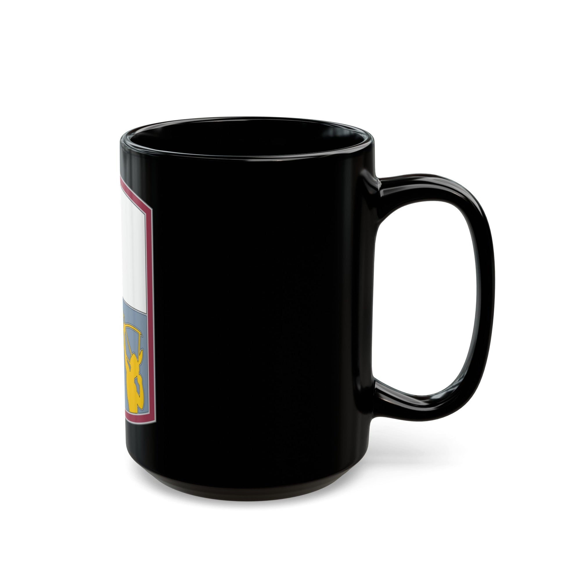 287 Sustainment Brigade (U.S. Army) Black Coffee Mug-The Sticker Space