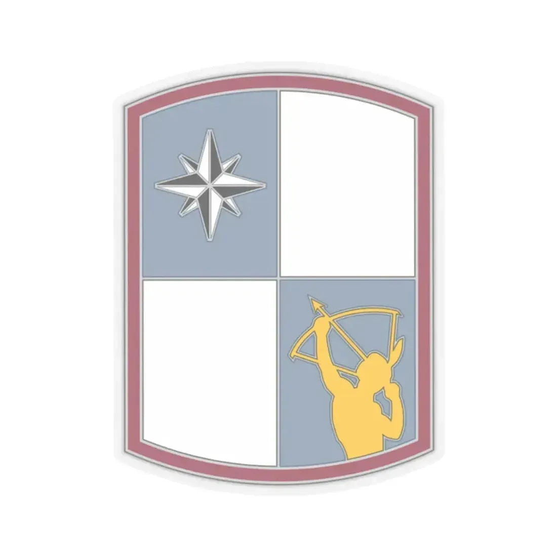 287 Sustainment Brigade (U.S. Army) STICKER Vinyl Kiss-Cut Decal 2 Inch Transparent - The Sticker Space