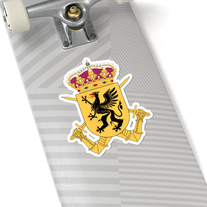 Södermanlands regemente vapen (Sweden) (Coat of Arms) STICKER Vinyl Kiss-Cut Decal