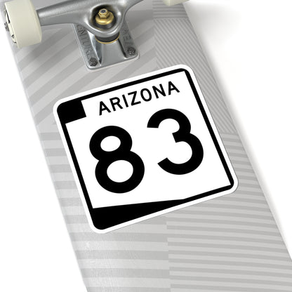 Arizona 83 (Arizona) (Road Sign) STICKER Vinyl Kiss-Cut Decal