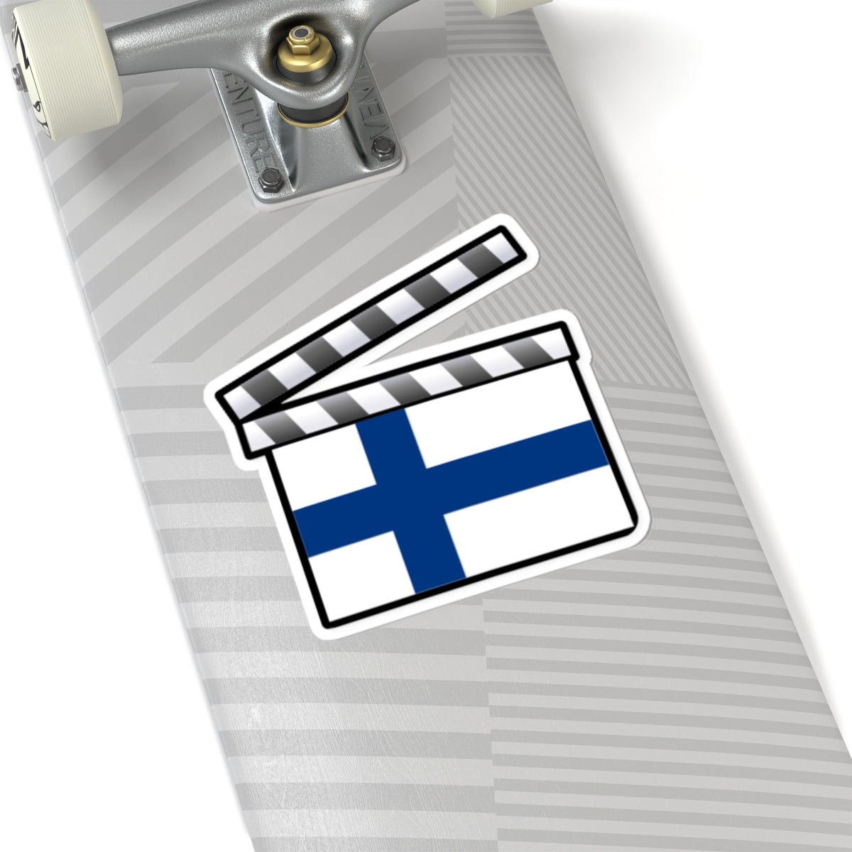 Finland film clapperboard (Finland) STICKER Vinyl Kiss-Cut Decal