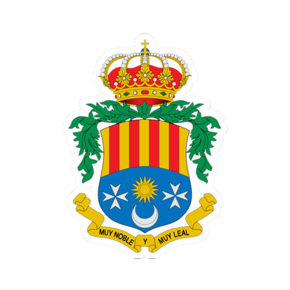 Escudo de Archena (Spain) (Coat of Arms) STICKER Vinyl Kiss-Cut Decal