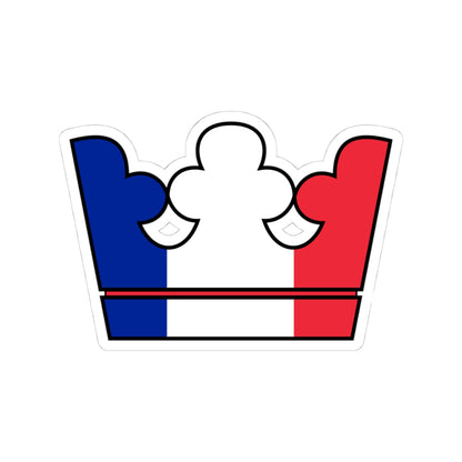 Icone histoire de France (France) STICKER Vinyl Kiss-Cut Decal