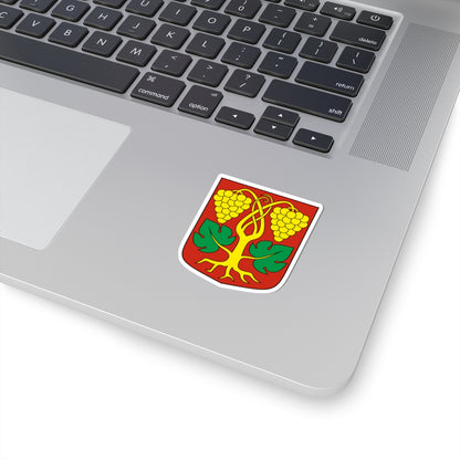 Raron-blazon (Switzerland) (Coat of Arms) STICKER Vinyl Kiss-Cut Decal