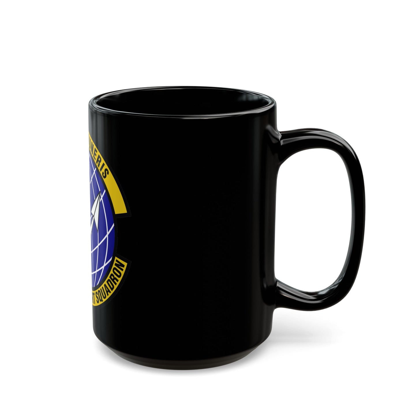 28th Force Support Squadron (U.S. Air Force) Black Coffee Mug-The Sticker Space